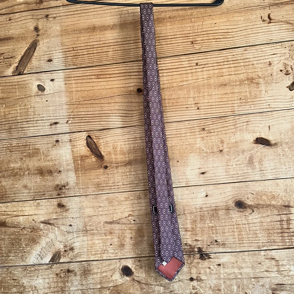 Michel 100% silk tie - Picture 3 of 4